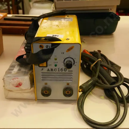 small arc welder and welding rods