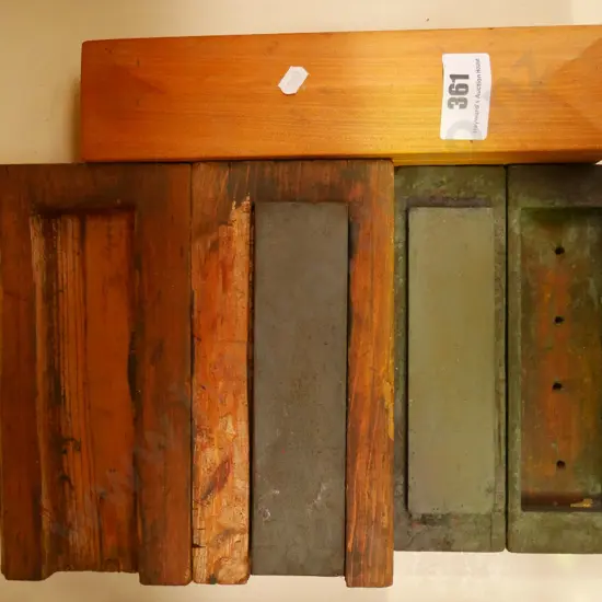 3x sharpening stones