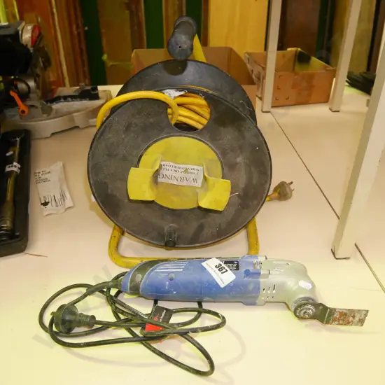 extension cord and reel, multi tool