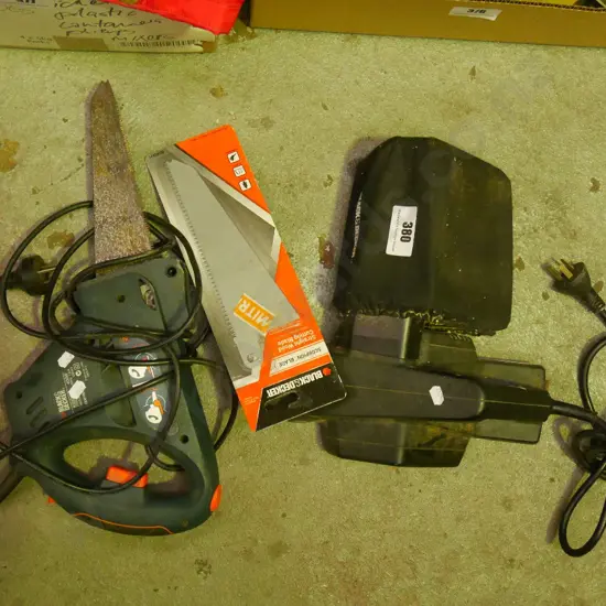 BD electric planer, scorpion saw