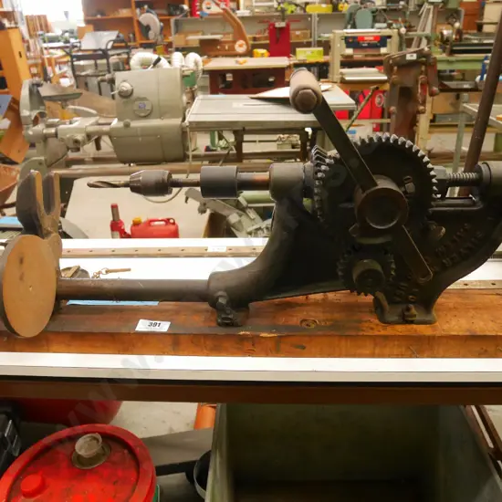 wall mounted hand operated drill press