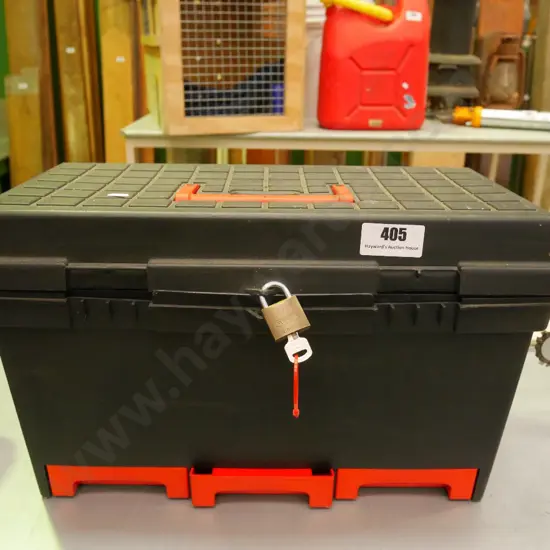 plastic tool box