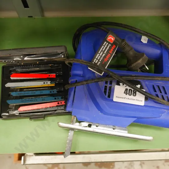 jigsaw, boxed additional blades