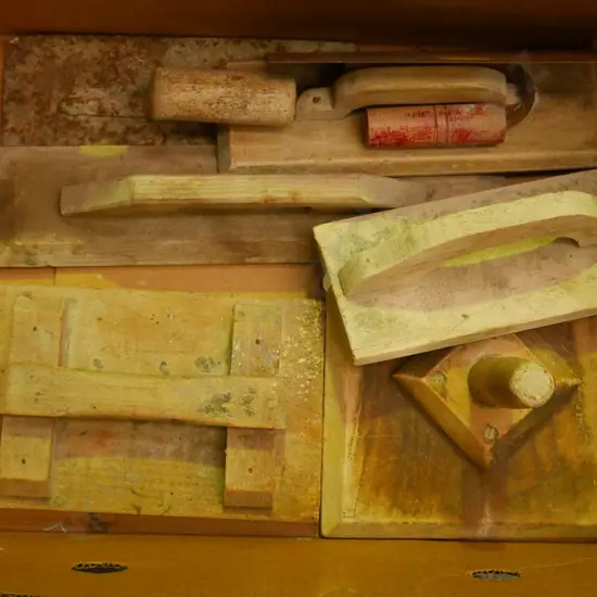 box of plaster's floats