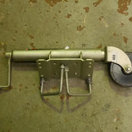 jockey wheel and swivel bracket