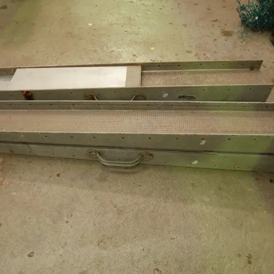 pair of motorcycle trailer ramps