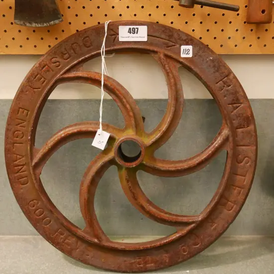 cast iron agricultural wheel