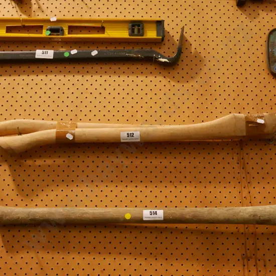 2x axe handles