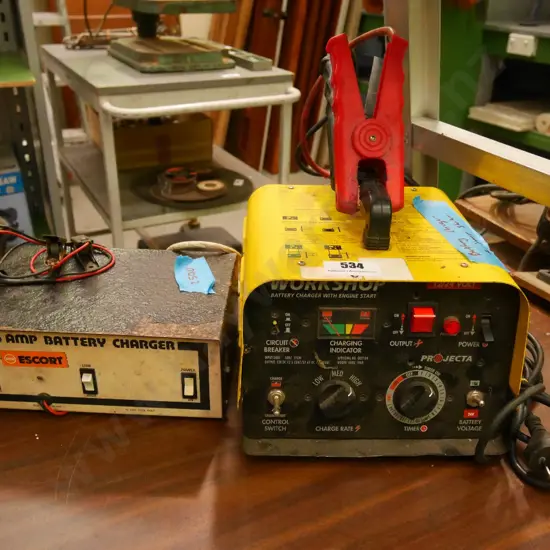 battery charger, combination battery charger/ jump starter