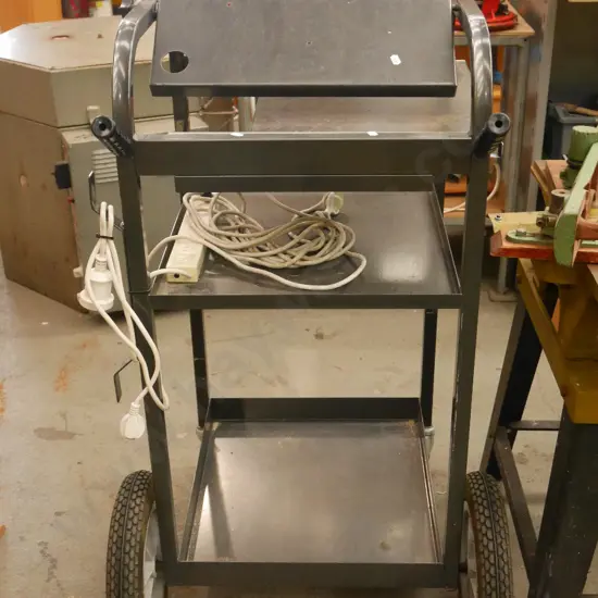 overhead projector stand on casters