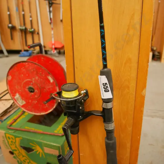 fishing rod and reel