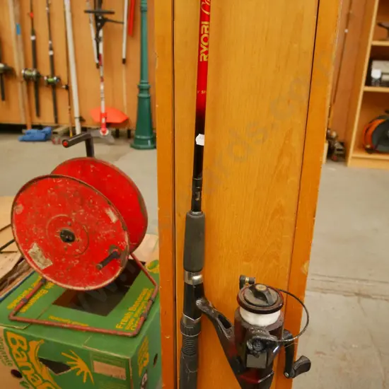 fishing rod and reel