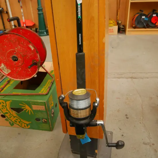 fishing rod and reel