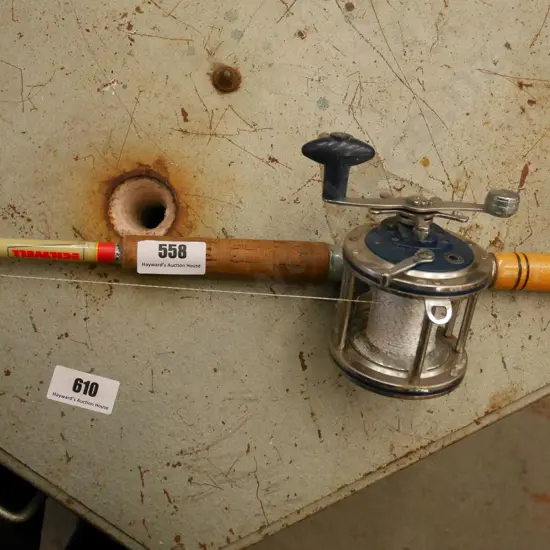 fishing rod and reel