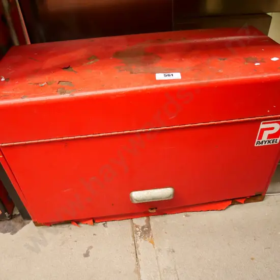 rusty tool box
