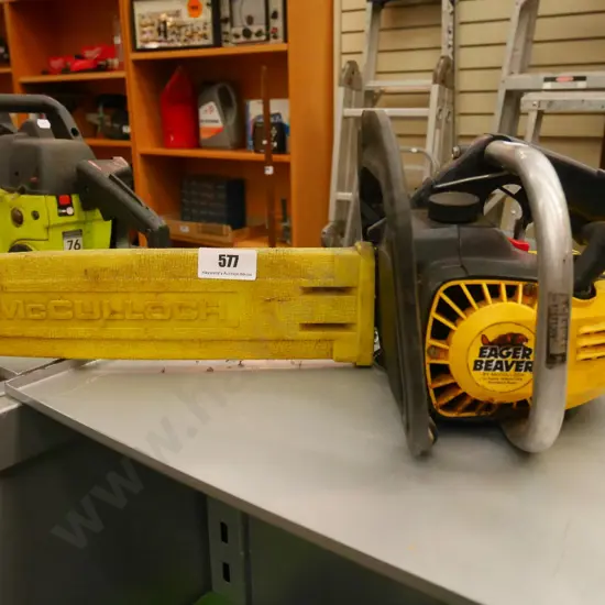 Eager Beaver chainsaw (As Is, No Returns)