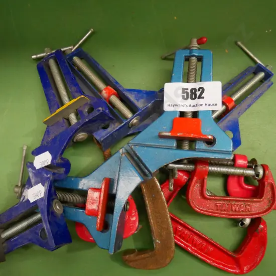 bundle of framers and other clamps