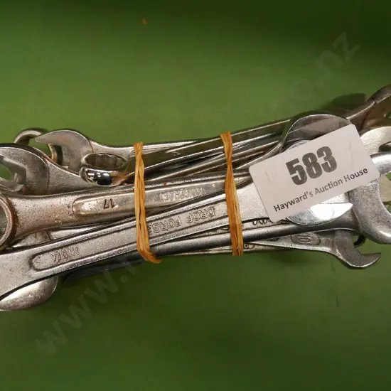 bundle of open end ring spanners