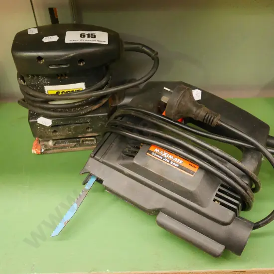 jigsaw and orbital sander