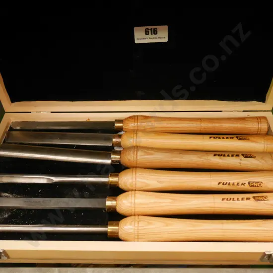 wood cased Fuller lathe chisels