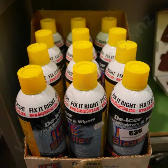 12x bottles of Ice Blaster De-Icer