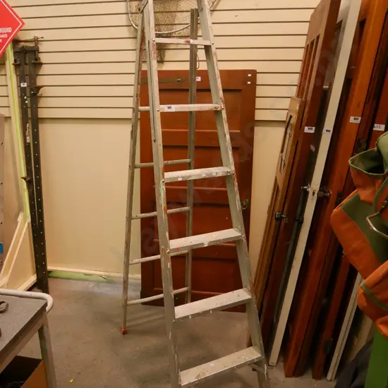 6 step aluminium ladder