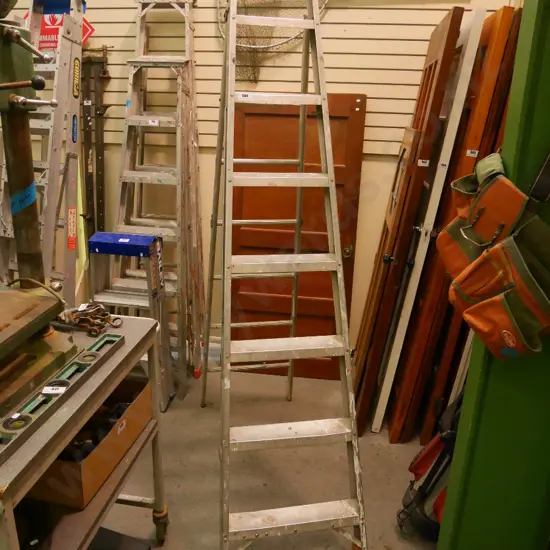 7 step aluminium ladder