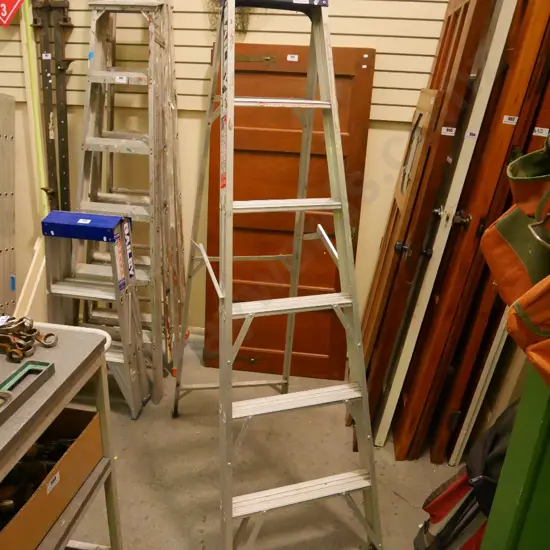 5 step aluminium ladder
