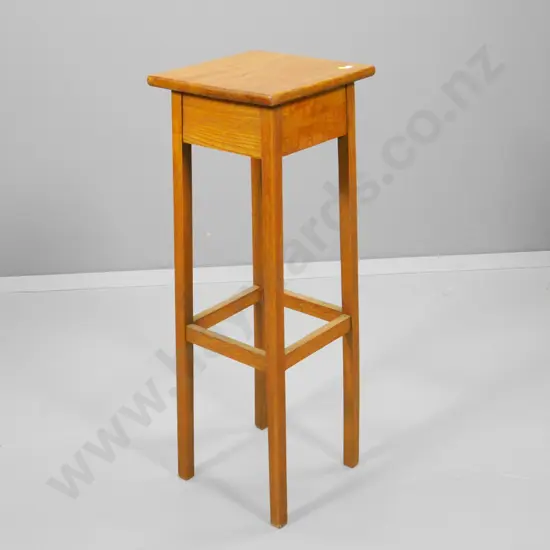deco oak plant stand H-840 W-280 D-280