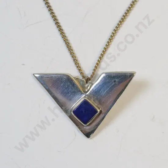 silver necklace stamped 925