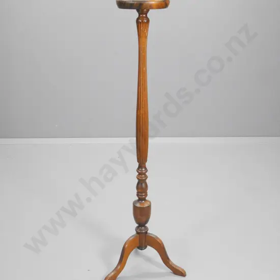 mahogany cab leg jardiniere stand H-1200
