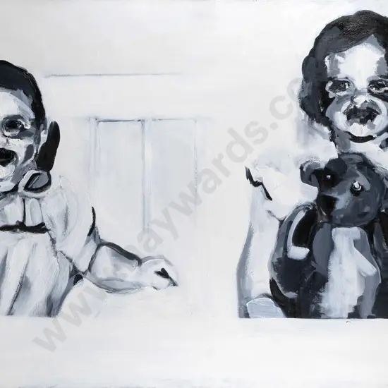 Tania Stevens '03 - boxed oil on canvas - untitled H-800 W-1000