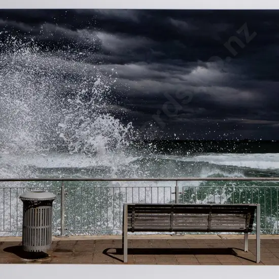 Michelle Chalklin-Sinclair -framed photograph "In-Coming Saint Clair" H-490 W-640