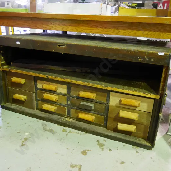 partially restored tool chest H-390 W-800 D-420