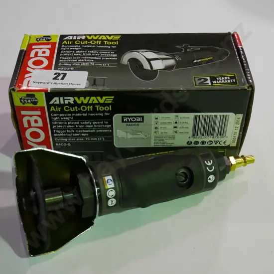 Ryobi Air Wave air cut off tool