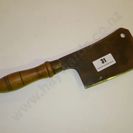 vintage meat cleaver