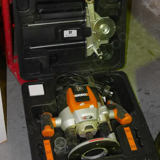 Worx plunge router and case