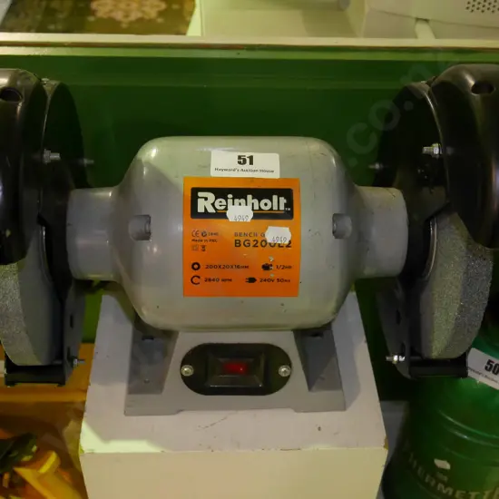 Reinholt 200mm bench grinder