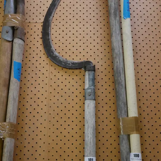 long handled sickle