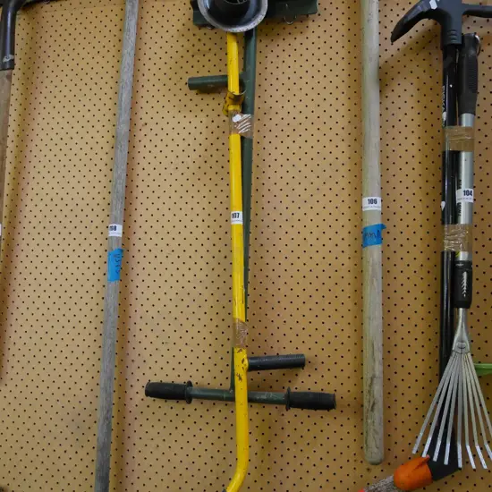 rolling lawn edger, aerator