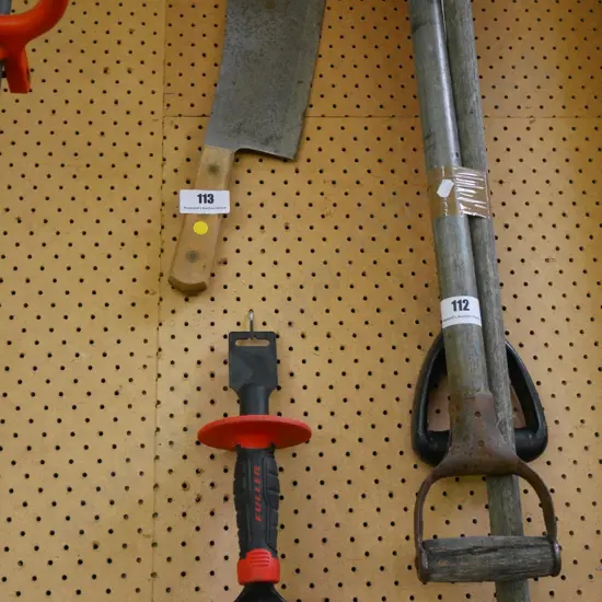 cleaver, cold chisel - yellow dots