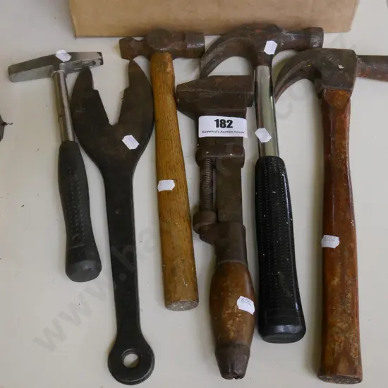 hammers, stilson, crescent