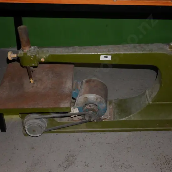 large heavy duty vintage scroll saw