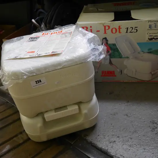 Bio-pot portable toilet