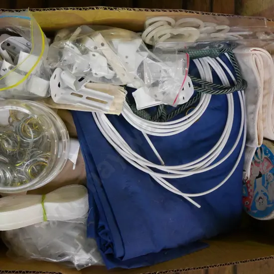 box; curtain hanging accessories