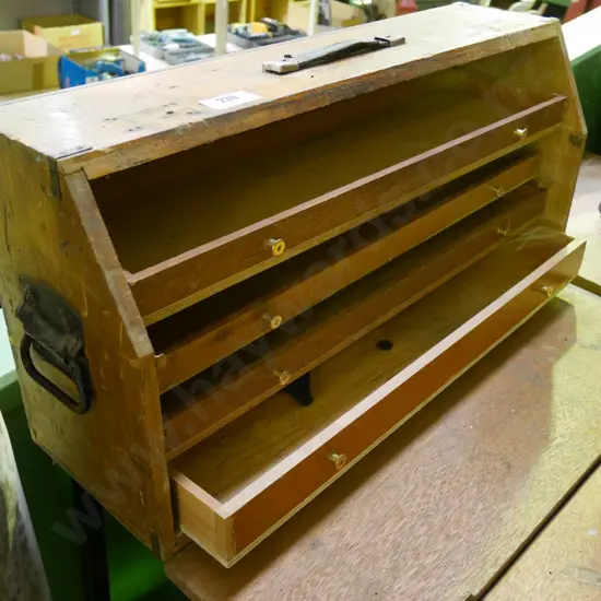 homemade wooden tool box