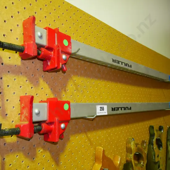 2 Fuller sash clamps - green dots