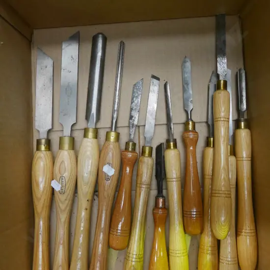box of lathe chisels