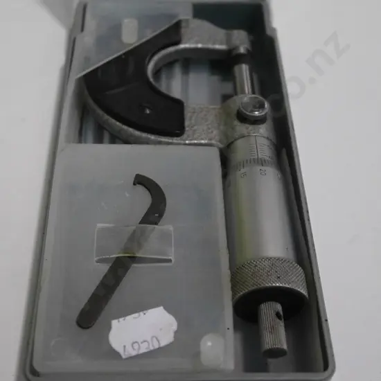 cased micrometer