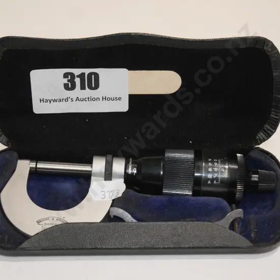 Moore & Wright cased micrometer
